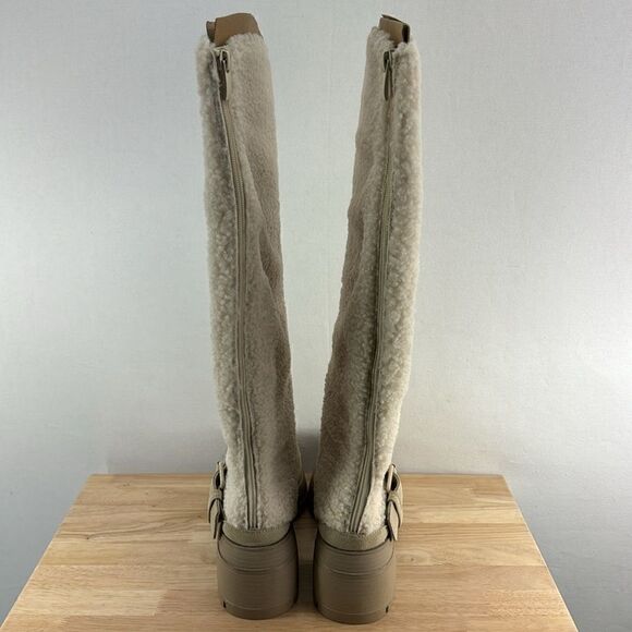 Franco Sarto L-Julie Tall Boot- Cream LE/FB- Size 10 M- NIB - Picture 3 of 8